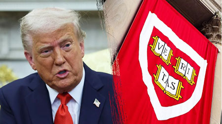 Trump lowers boom on ‘antisemitic’ Harvard, eyes shifting grants to trade schools Trump lowers boom on ‘antisemitic’ Harvard, eyes shifting grants to trade schools