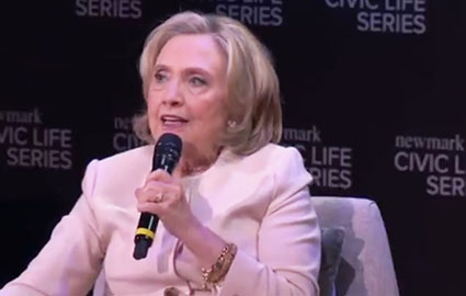 Hillary’s comments on U.S. birthrate go viral: Leave ‘replenishment’ up to the immigrants Hillary’s comments on U.S. birthrate go viral: Leave ‘replenishment’ up to the immigrants