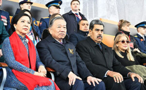 While Maduro joined the parade in Moscow, Trump extracted opposition leaders in Caracas
