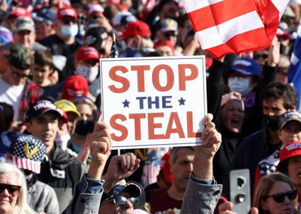 On heels of new revelations, Trump reminds world: 2020 presidential election was rigged