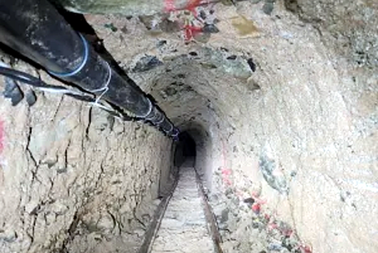 Sophisticated tunnel with wiring, ventilation, tracks discovered on U.S.-Mexico border Sophisticated tunnel with wiring, ventilation, tracks discovered on U.S.-Mexico border