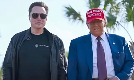 Tempest in a news cycle: Trump emerges unscathed