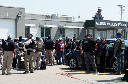 What happened after ICE raided a meatpacking plant in Nebraska? What happened after ICE raided a meatpacking plant in Nebraska?