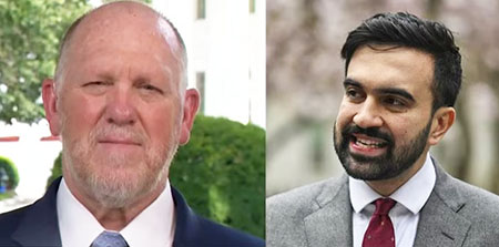 Homan to NYC’s Mamdani: ‘We’re coming . . . every day, every hour, every minute’