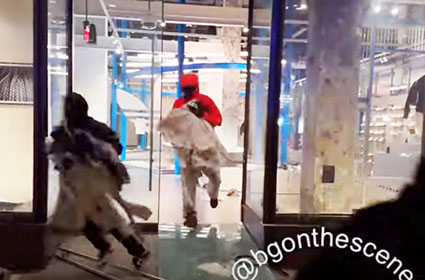 Peaceful anti-ICE protests? The looting is underway in Los Angeles