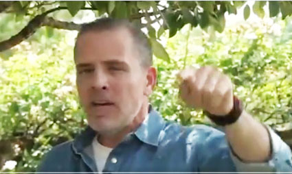 Hunter Biden unhinged . . . again