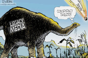 Good news: The humbling of AP and the slow death of that dinosaur, legacy media