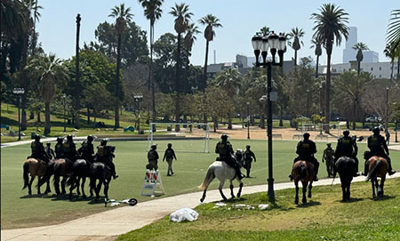 LA mayor demands ICE agents leave MacArthur Park; Border Patrol chief responds, ‘get used to it’