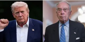 DJT slams Grassley for upholding Democrats’ ‘blue slip’ veto power over GOP judicial nominations