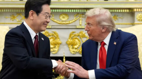 President Trump’s early morning post delivered political shockwaves in Seoul
