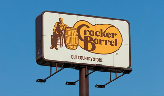 Consultant in chief offered free advice; Cracker Barrel took it