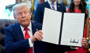Trump issues executive order which bans cashless bail