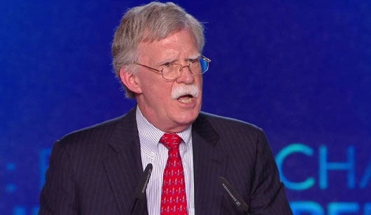 Report: Classified information sent by John Bolton intercepted by hostile foreign intel agency