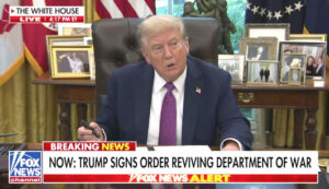 Back to the future: U.S. stopped winning wars after changing name of Dept. of War