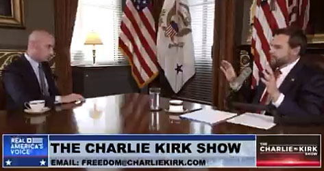 VP Vance recounts Charlie Kirk’s role in his meteoric rise to power