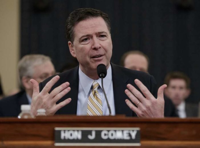 James Comey indicted by grand jury on multiple felonies