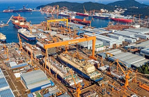 China targets U.S. shipbuilding revival, sanctions South Korean subsidiaries