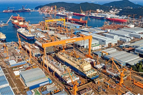China targets U.S. shipbuilding revival, sanctions South Korean subsidiaries