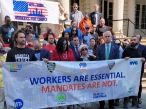 No retroactive pay for returning NYC workers fired for balking at Covid shots