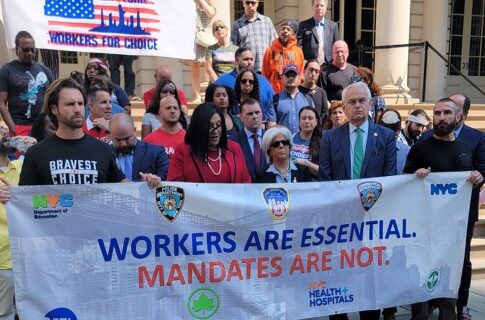 No retroactive pay for returning NYC workers fired for balking at Covid shots No retroactive pay for returning NYC workers fired for balking at Covid shots