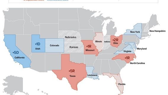 Analysis: Redistricting could decide control of House in 2026 Analysis: Redistricting could decide control of House in 2026