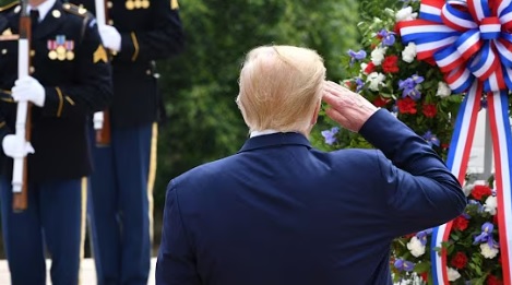 Trump to veterans: ‘Thank you for carrying America’s fate on your strong, very broad, proud shoulders’