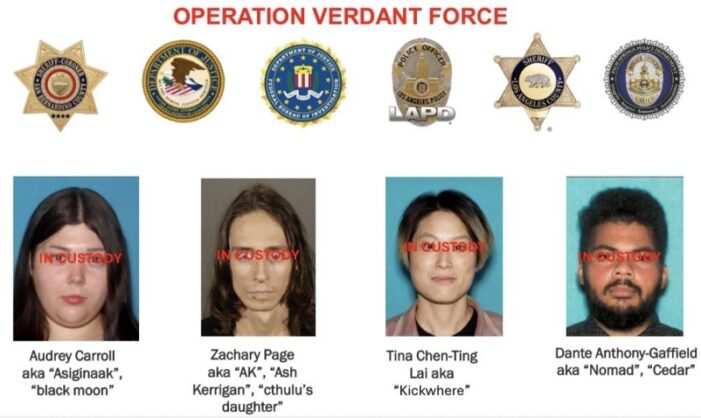 FBI foils New Year’s Eve bombing plot, five ‘Trantifa’ terror suspects arrested