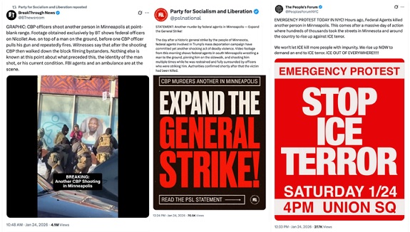 Data-driven ‘engineered’ protests and ‘wall of propaganda’ led to violence