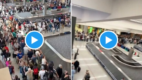 Before and after video shows result of Trump’s move to deploy ICE to airports Before and after video shows result of Trump’s move to deploy ICE to airports