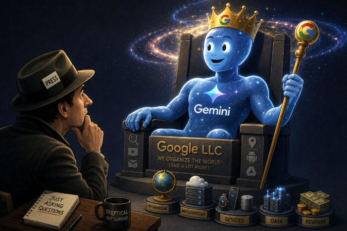 Conversation with Gemini AI about the unchecked, near cosmic power of its creator, Google LLC