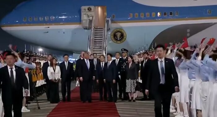 ‘Mutual respect?’ CCP greets U.S. president with cognitive barrage