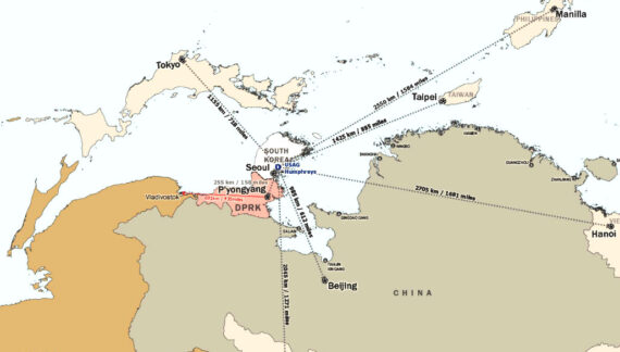 U.S. Forces Korea commander flips map for winning ‘East-up’ strategic perspective