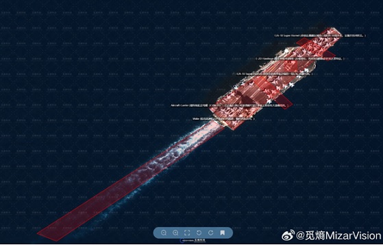China made public its satellite imagery to reveal U.S. buildup before start of Iran War