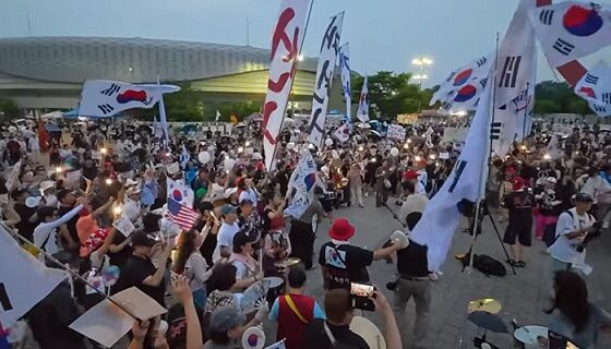 ‘Popular rage’: South Koreans’ 24/7 continuous election fraud protest since June 5 at Olympic Park