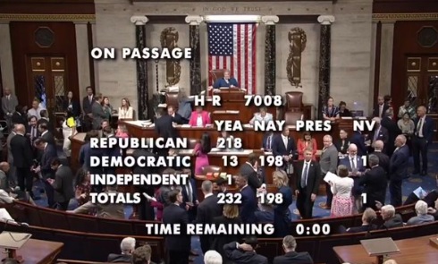 198 Democrats voted against banning insider stock trading by Congress members