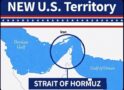 ‘New U.S. territory’: Trump confirms plan to take control of Strait of Hormuz