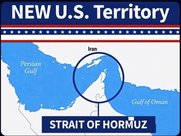 ‘New U.S. territory’: Trump confirms plan to take control of Strait of Hormuz ‘New U.S. territory’: Trump confirms plan to take control of Strait of Hormuz
