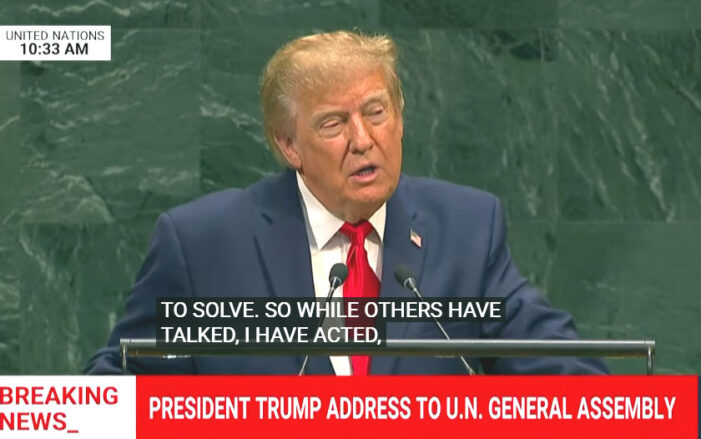 Trump to UN: ‘No human right to illegal immigration’; Reminds Iran ‘I’m not running’ in midterms Trump to UN: ‘No human right to illegal immigration’; Reminds Iran ‘I’m not running’ in midterms