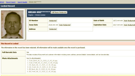 Report: FBI investigating dark web service selling 153 million drivers licenses