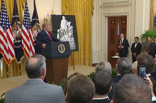 Trump on ‘hero’ Columbus: Radical Left’s ‘days of plunder are over’